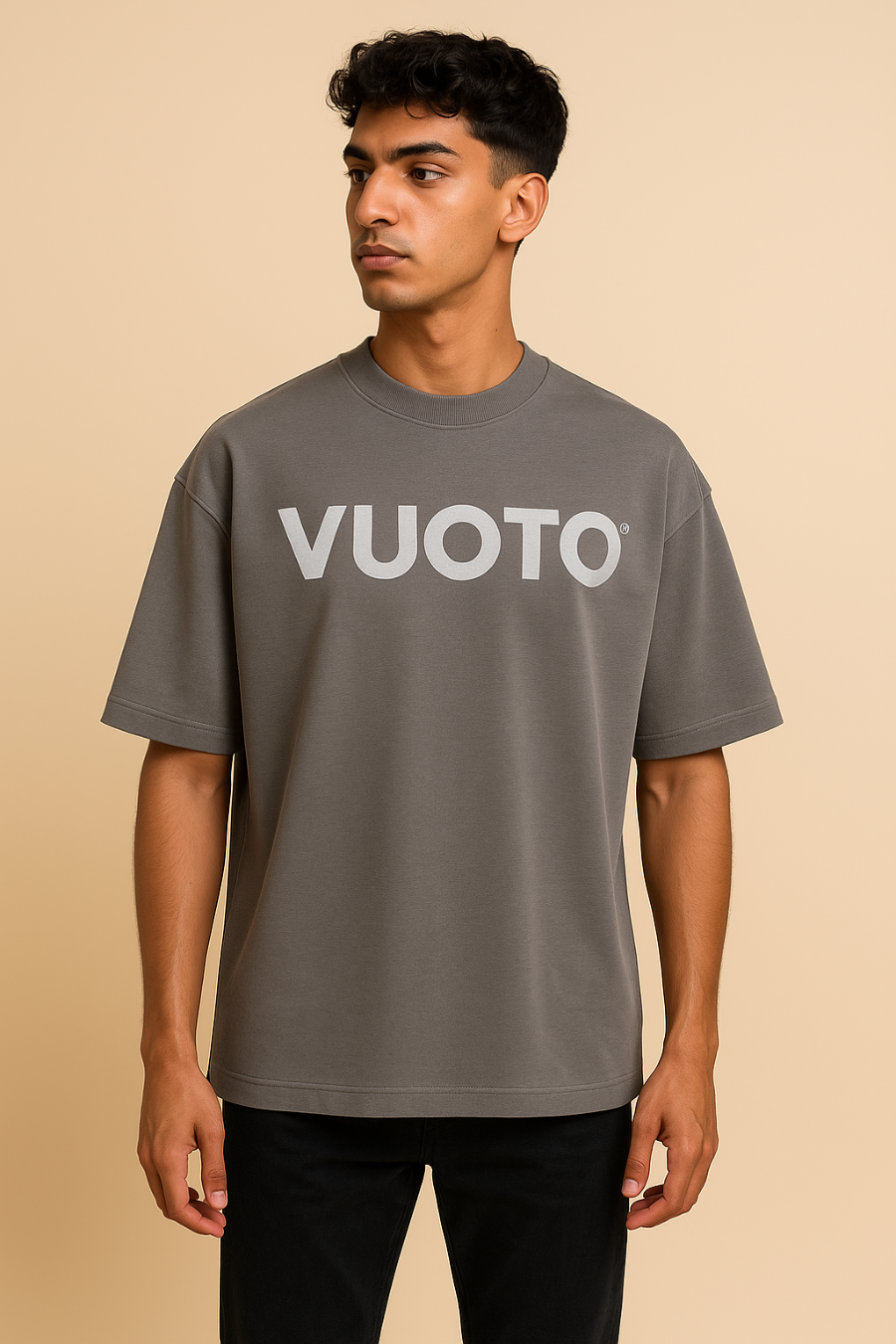 Vuoto Raid Oversized T-Shirt with Bold Back Print