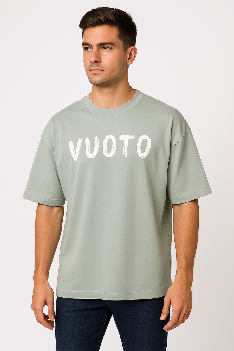 Vuoto Eagle Flight Oversized T-Shirt with Back Print