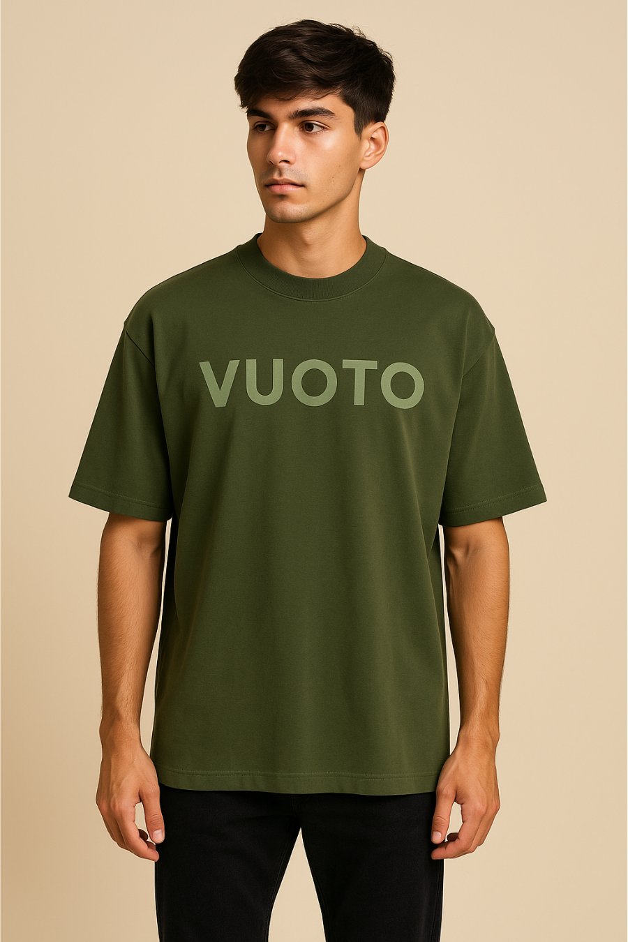 Vuoto CoreCVRY Bear Oversized T-Shirt with Retro Back Print