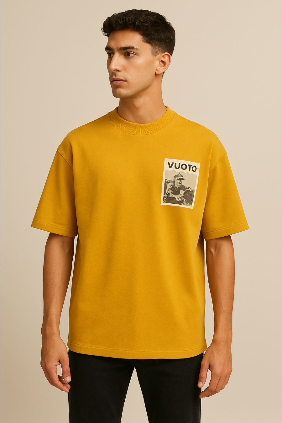 Vuoto Dreamer Oversized T-Shirt with Retro Back Print