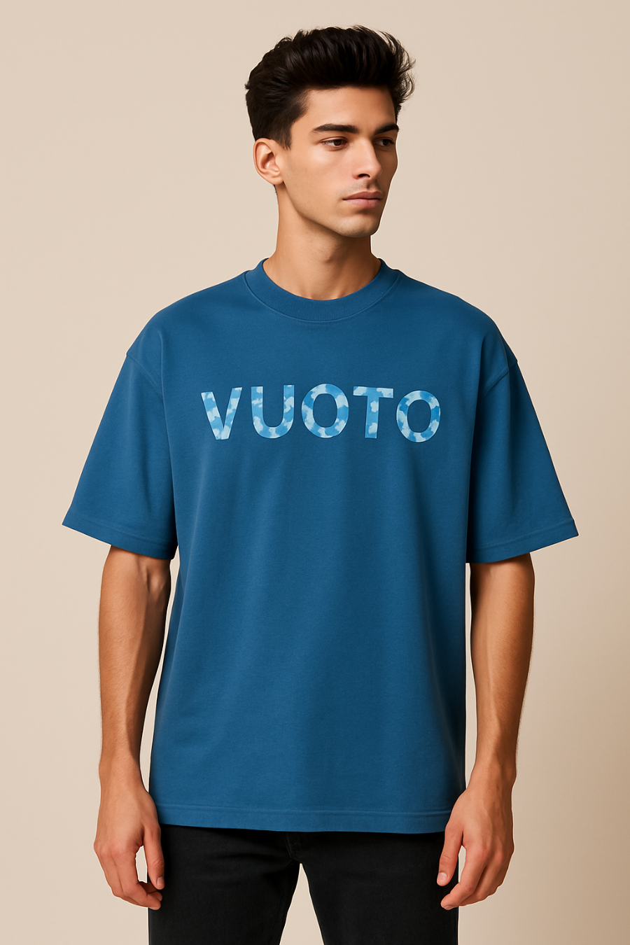Vuoto Wild Elephant Oversized T-Shirt with Back Print