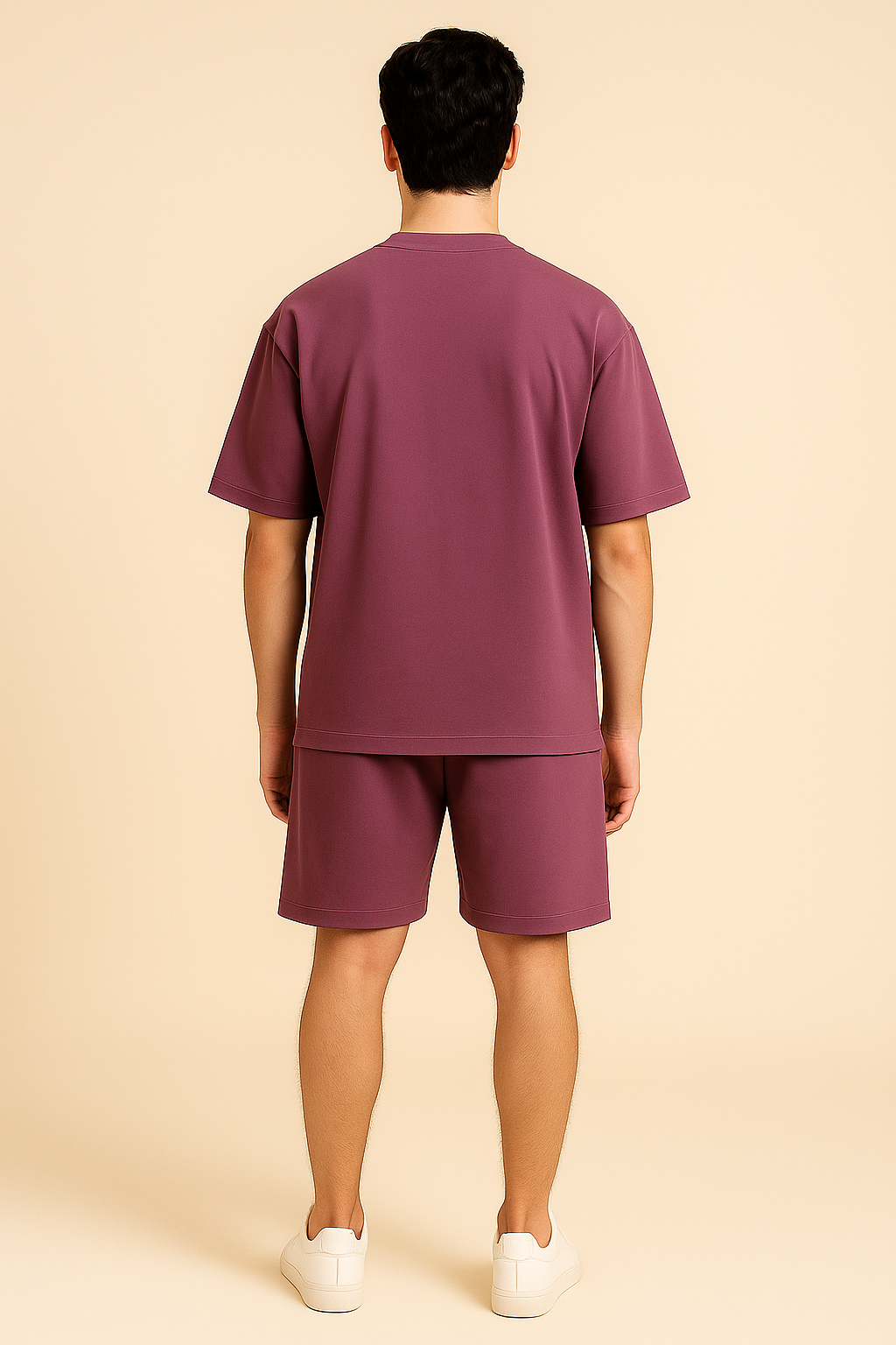 VUOTO Purple Oversized Co-Ord Set for Men | Premium Streetwear